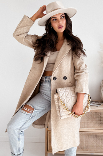 Női HARVEST kabát világos bézs Dstreet TY3883