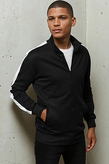 Férfi ifjúsági pulóver Szín Fekete DSTREET BX5562