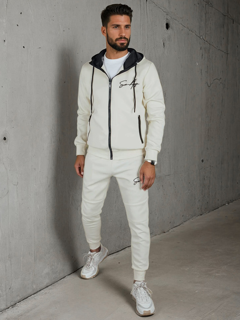 Férfi ekrü tréningruha Dstreet AX0816