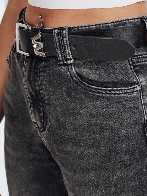 Női mom fit farmer fekete Dstreet UY2740 UY2740