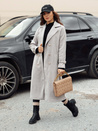 Női oversize kabát CAMELLYN hosszú világosbarna Dstreet NY0744 NY0744