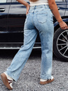 Női JEANFLOW baggy farmer nadrág világoskék Dstreet UY2227