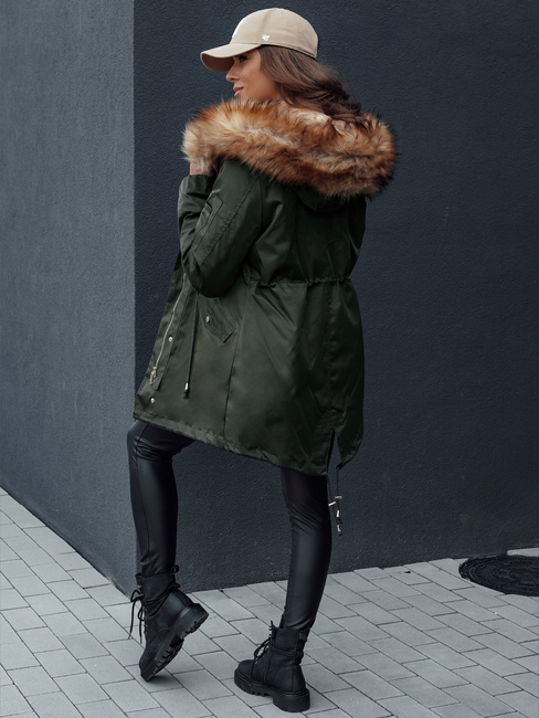Kurtka damska parka AVENA II zielona Dstreet TY4512