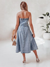 Farmer midi ruha övvel SUMMER SKY blue Dstreet EY2585_4