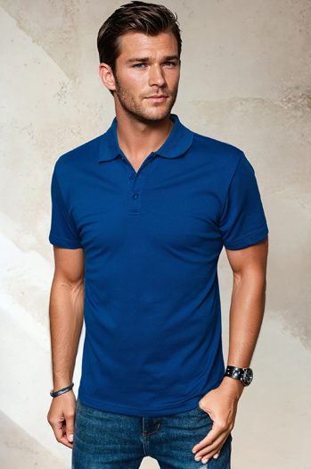 Férfi kék pólóing Dstreet PX0551