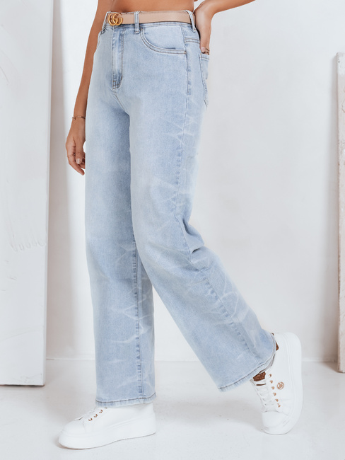 Női széles kék farmer Dstreet UY2820 UY2820