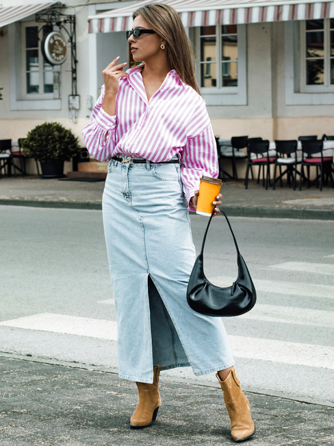 Farmer szoknya VIRTON kék Dstreet CY0463
