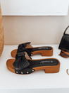 Női CHICWOOD flip-flopok fekete Dstreet ZY0990