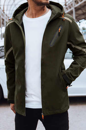 Férfi softshell Szín Zöld DSTREET TX4480