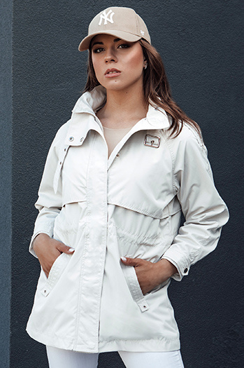 Kurtka parka damska TILAN biała Dstreet TY4460