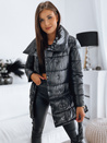 Női kabát/dzseki LONDON PREMIUM fekete színben Dstreet TY3163_3