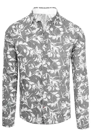 Férfi szürke ing Dstreet DX2262