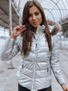 Női téli dzseki NELLY  Szín Ezüst DSTREET TY2273