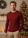 Férfi bordó pulóver WX2295z