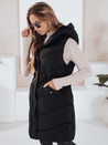 Női steppelt mellény GAMIS fekete színben Dstreet TY3291