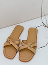 Női flip-flopok BELICCA khaki Dstreet ZY0979