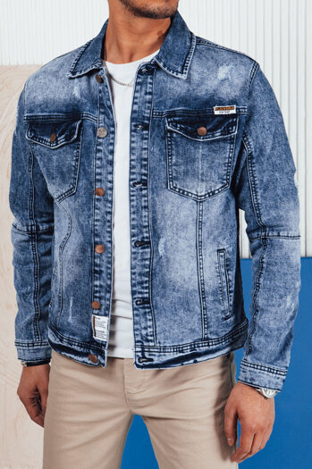 Férfi farmerdzseki Szín Gránátkék DSTREET TX4688