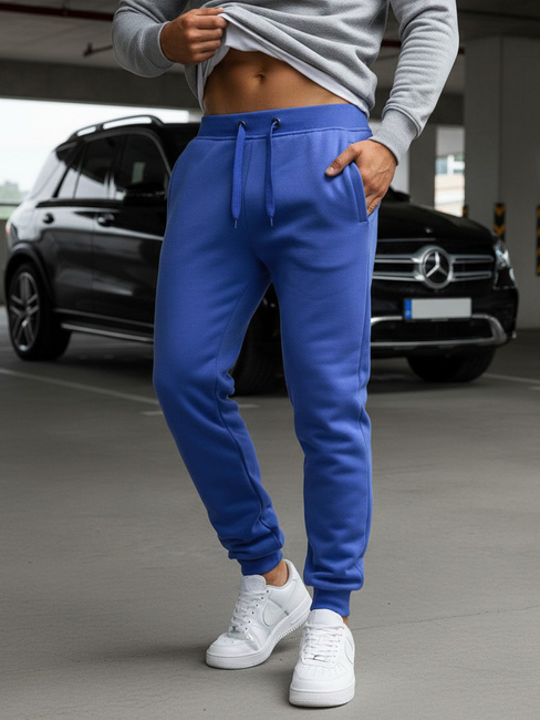 Férfi melegítőnadrág kék Dstreet UX2710