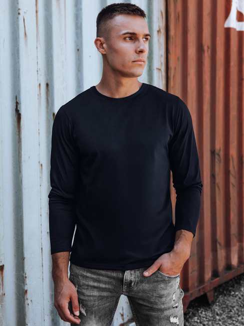 Férfi sötétkék Dstreet hosszú ujjú LX0580