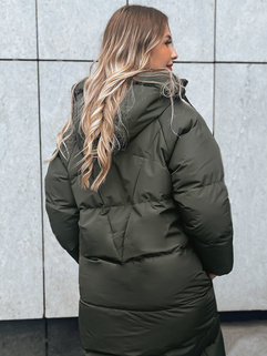 Női télikabát COZYSEASON zöld Dstreet TY3760 TY3760_4