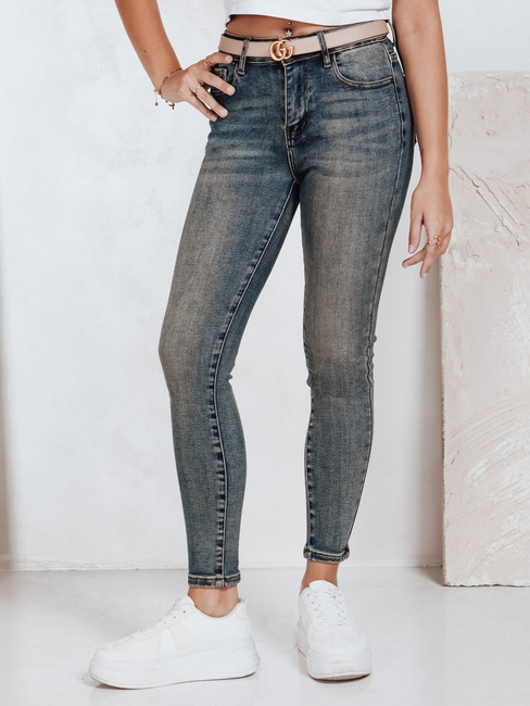 Női magas derekú skinny farmer kék Dstreet UY2792
