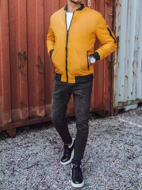Camel férfi bomber dzseki Dstreet 3825