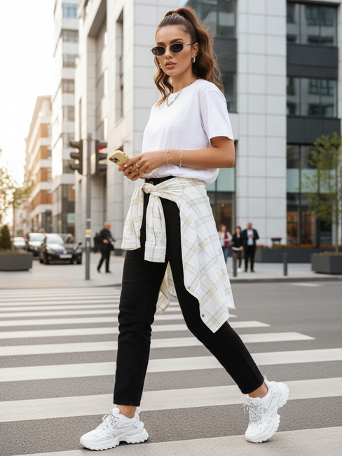 Női magas derekú mom fit farmernadrág fekete Dstreet UY2876