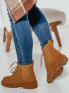 Női GRIPWAY camel csizma Dstreet ZY0582 ZY0582
