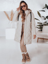 Női télikabát SNOWVIBE világos bézs steppelt Dstreet TY4990