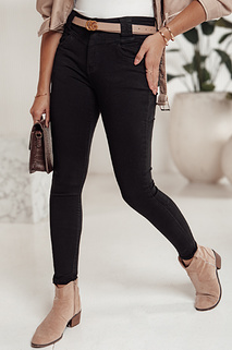 Női SKINTRA skinny farmer fekete Dstreet UY2218 UY2218