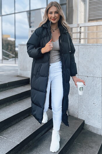 Női télikabát COZYSEASON fekete Dstreet TY3761 TY3761