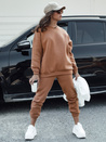 Női tréningruha szett ARIELLA PREMIUM mokka Dstreet AY1097