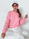 Női nem kapucnis pulóver FASHION II Szín Rózsaszín DSTREET BY0159