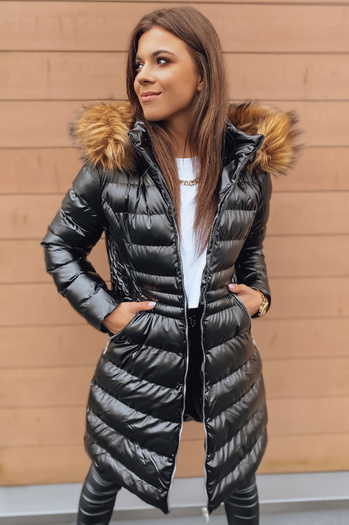 Női télikabát PHILA fekete Dstreet TY3029 TY3029