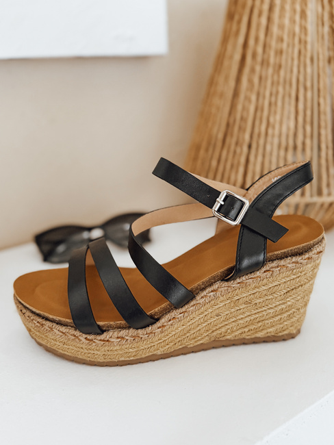 Női SUMMERUP szandál fekete Dstreet ZY0988 ZY0988