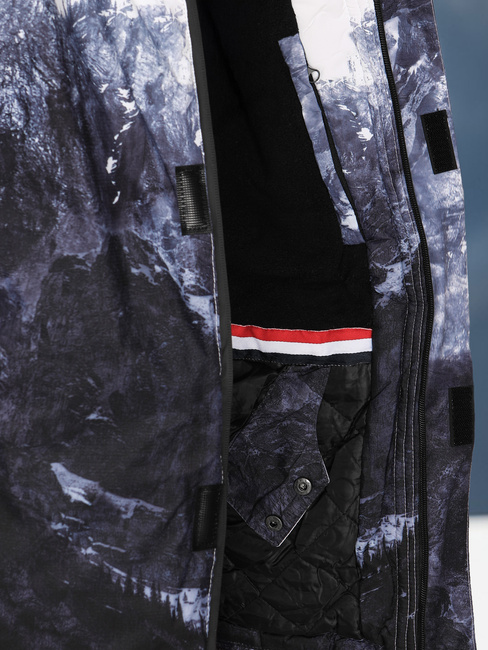 Férfi téli sí dzseki tengerészkék Dstreet TX5125