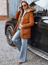Női parka dzseki CORA camel színben Dstreet TY3182