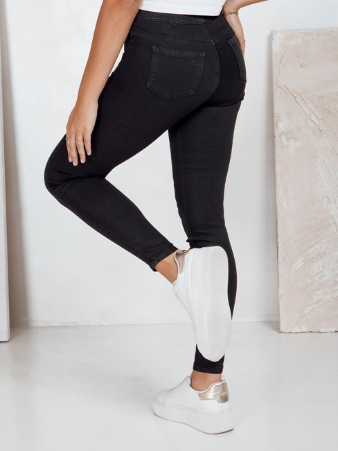 Női skinny farmer fekete Dstreet UY2746 UY2746