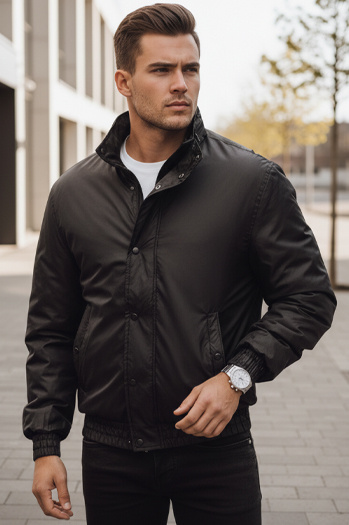 Férfi átmeneti dzseki Szín Fekete DSTREET TX4583