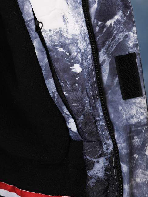 Férfi téli sí dzseki tengerészkék Dstreet TX5125