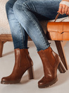Női CHICMOVE sarkú camel csizma Dstreet ZY0577 ZY0577