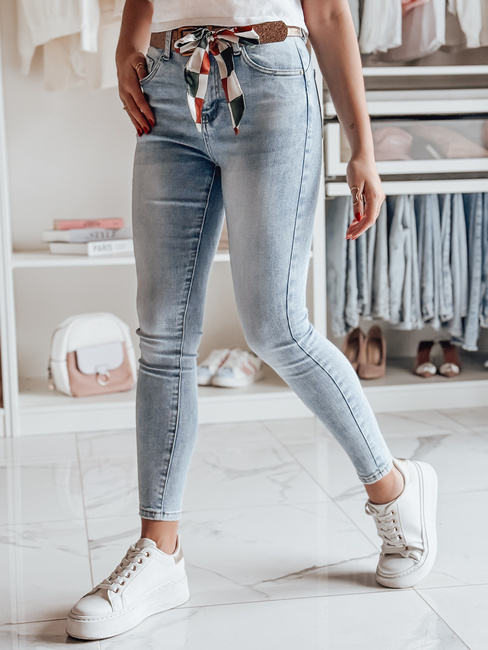 Női farmer nadrág MISSBELT kék Dstreet UY2707