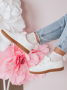 Női sportos PEARLSTEP fehér Dstreet sportcipő ZY0681