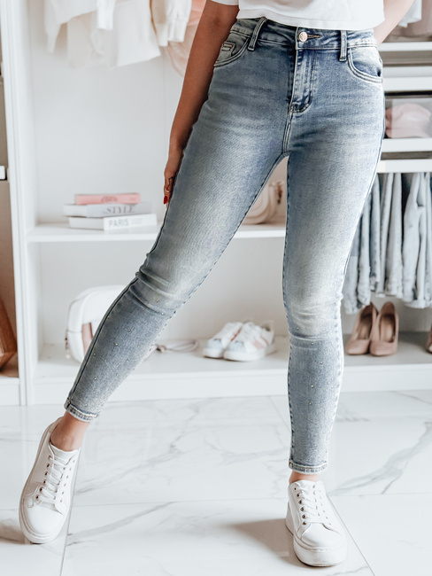 Női farmer nadrág PEARLYME kék Dstreet UY2710