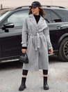 Női oversize kabát CAMELLYN hosszú szürke Dstreet NY0742 NY0742