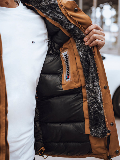 Férfi téli dzseki Szín Bézs DSTREET TX4600