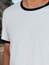 Férfi basic fehér póló Dstreet RX5662