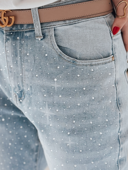 Női farmer nadrág JEWELSTAR kék Dstreet UY2444