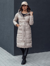 Płaszcz zimowy damski GRACE beżowy Dstreet TY4518
