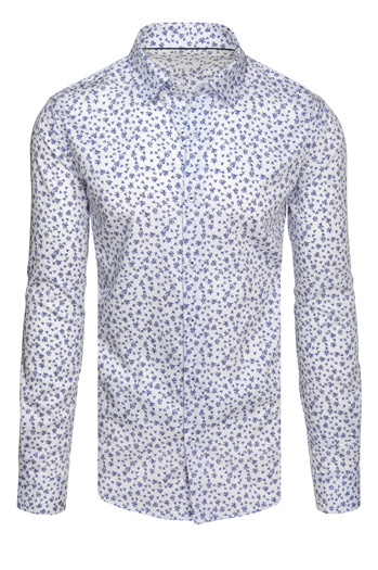 Férfi alkalmi fehér ing Dstreet DX2641